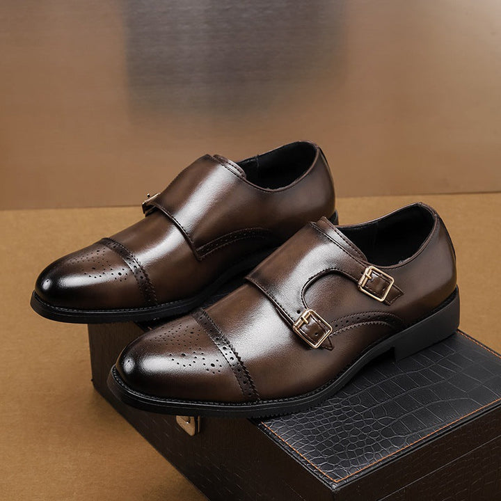 Dominic | Elegant Double Monk Strap Shoe