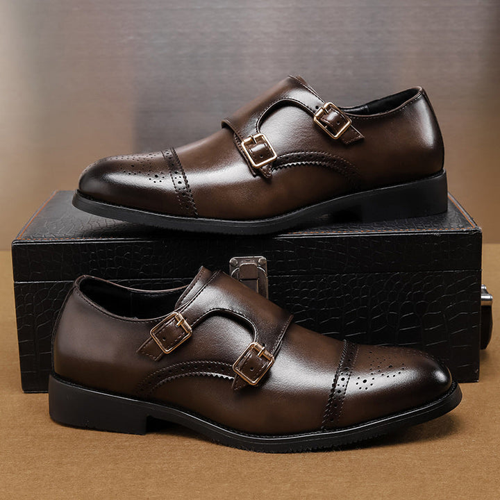 Dominic | Elegant Double Monk Strap Shoe