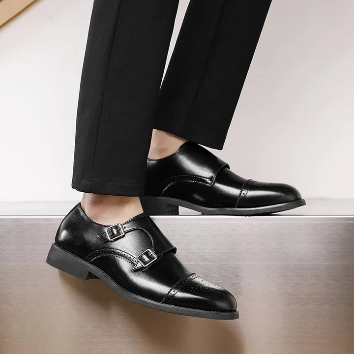 Dominic | Elegant Double Monk Strap Shoe