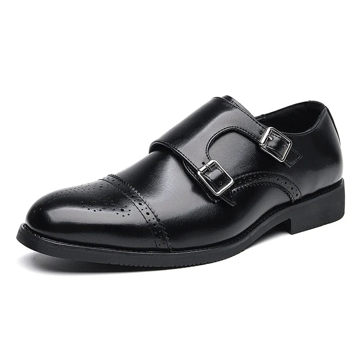 Dominic | Elegant Double Monk Strap Shoe
