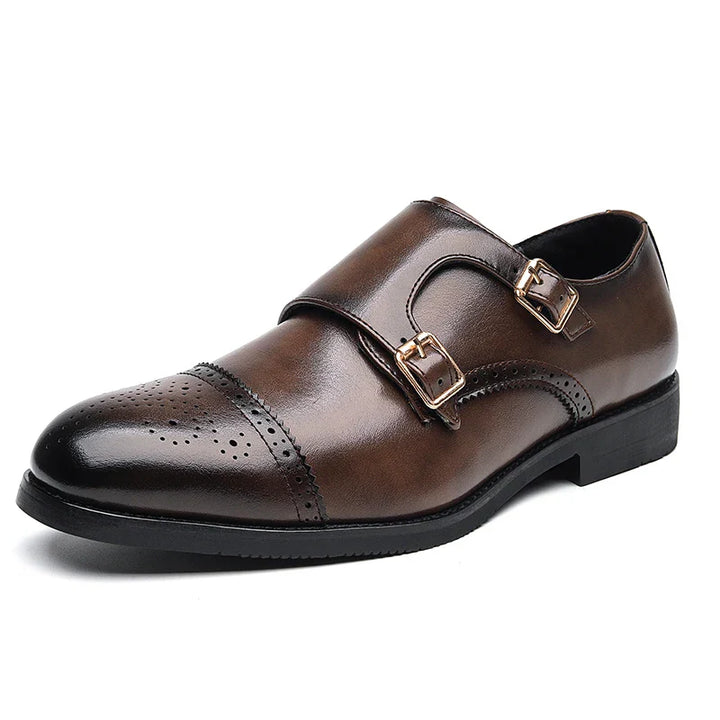 Dominic | Elegant Double Monk Strap Shoe