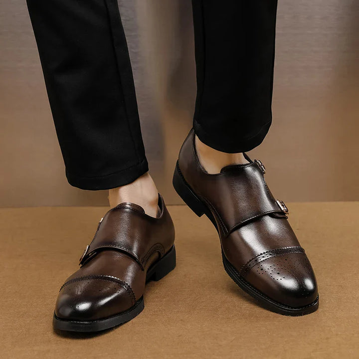 Dominic | Elegant Double Monk Strap Shoe
