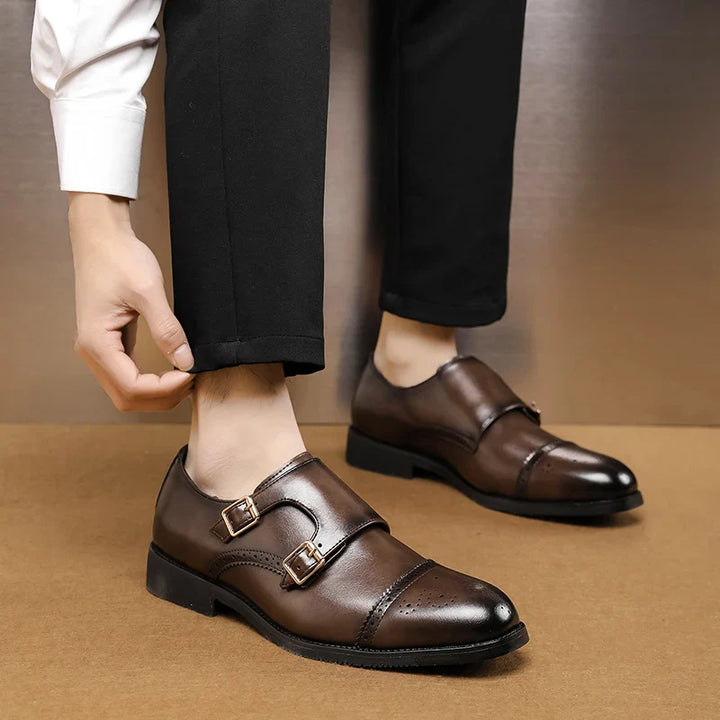 Dominic | Elegant Double Monk Strap Shoe