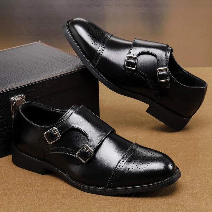 Dominic | Elegant Double Monk Strap Shoe