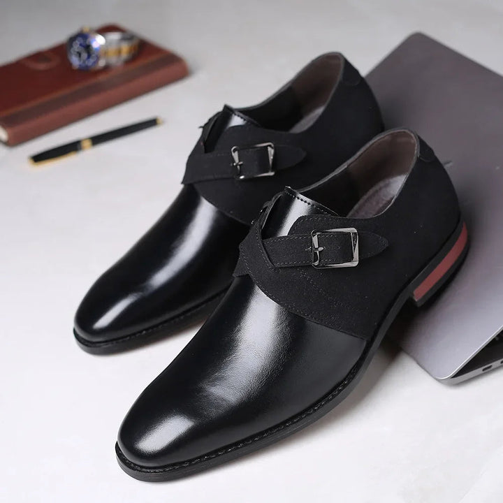 Clifford | Elegant Dual-Tone Monk Shoe